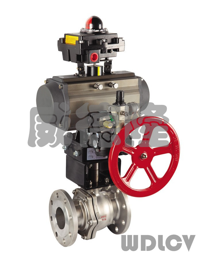 氣(qi)動O型切斷球閥(fá)