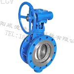 硬密封(fēng)法蘭蝶閥D343H