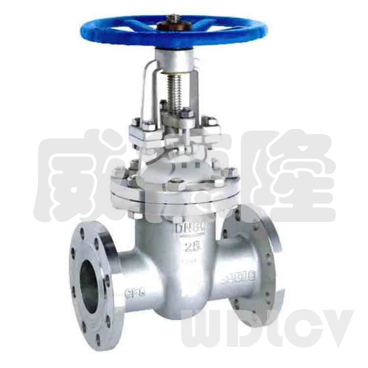 法蘭不(bú)鏽鋼閘閥 WDLZ41H