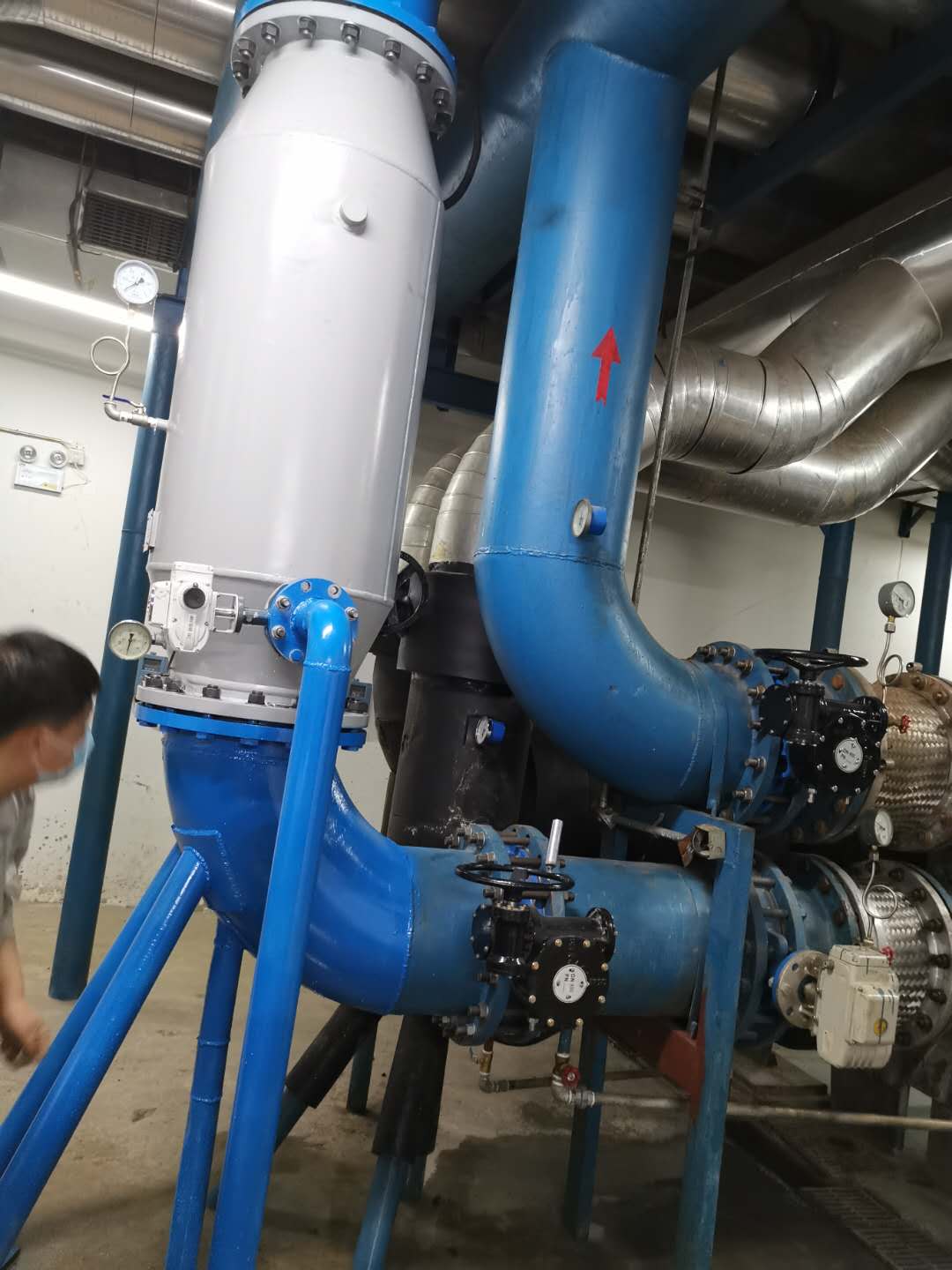 沈陽(yang)醫大一院泵房(fang)使用現場